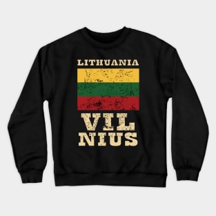 Flag of Lithuania Crewneck Sweatshirt